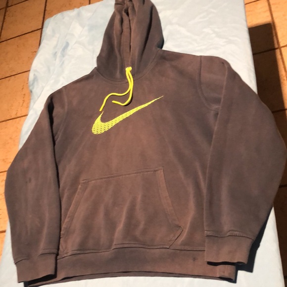 ⭐️⬇️ Nike Men’s Distressed Sweatshirt/Hoodie Jacket - Picture 4 of 12
